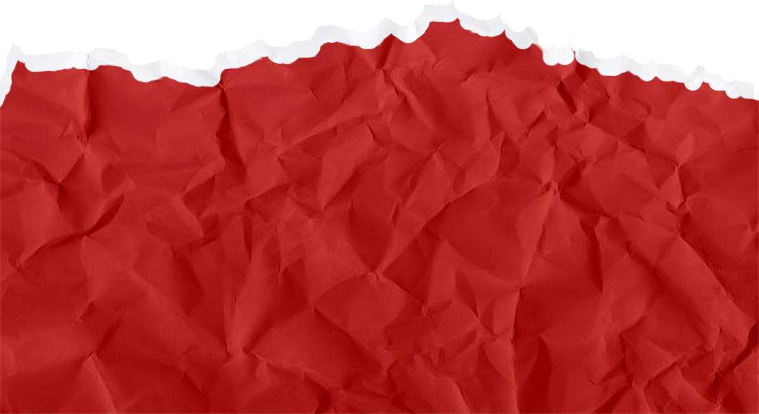 red ripped paper